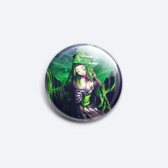 Mage Character Pin Badge